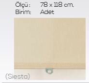 Çatı Penceresi Perdesi 78 x 118 Siest